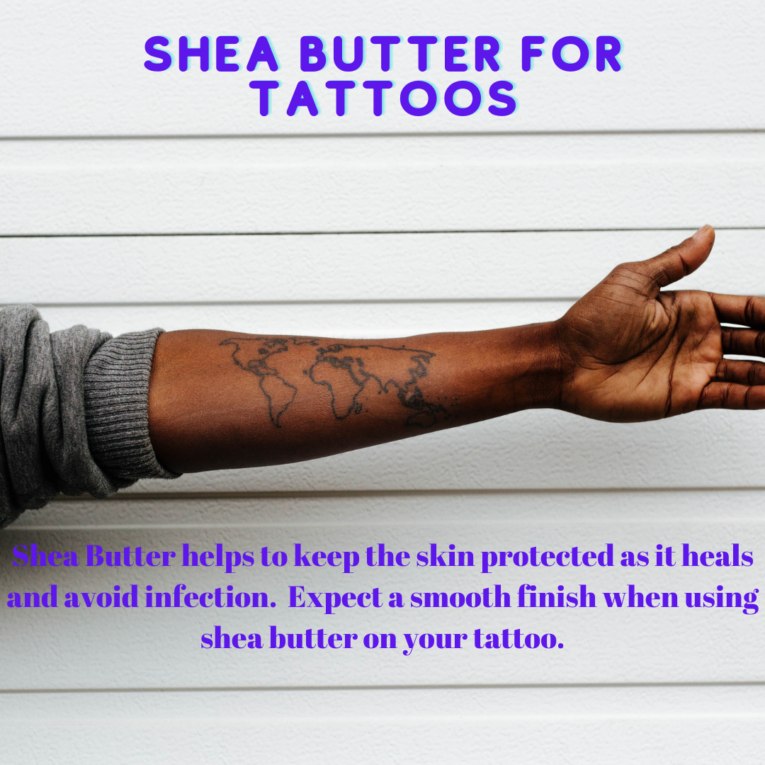 Is shea butter good for tattoo healing
