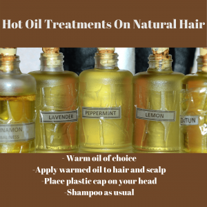 Hot Oil Treatments on Natural Hair