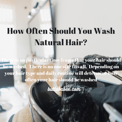 How often should you wash natural hair?