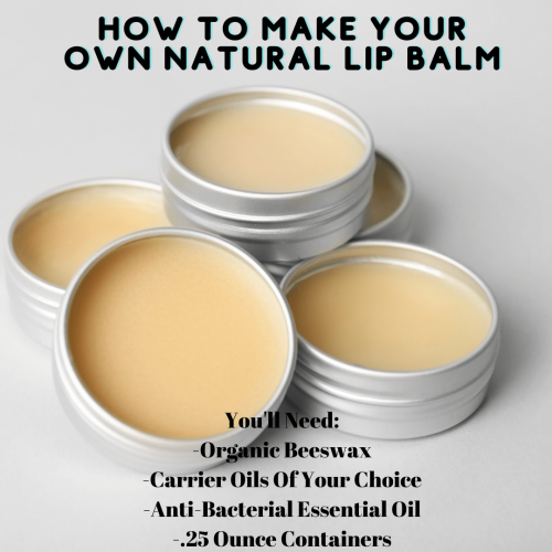 How to make your own natural lip balm
