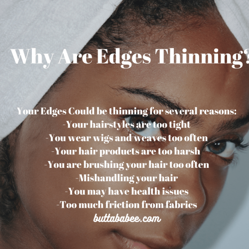 Why are my edges thinning?